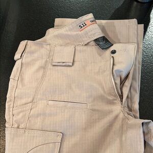 5.11 Tactical Tan Cargo Pants Durable Utility Wear